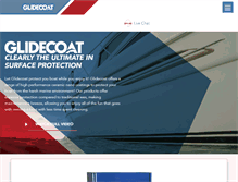 Tablet Screenshot of glidecoat.com